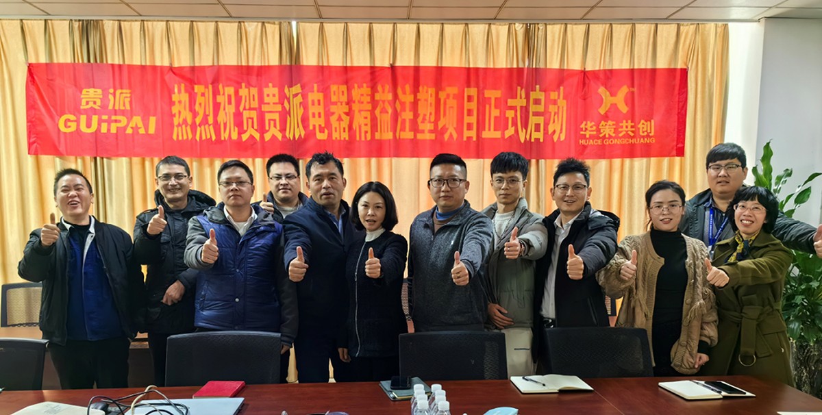 贵派电器精益注塑项目